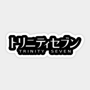 Trinity Seven Sticker